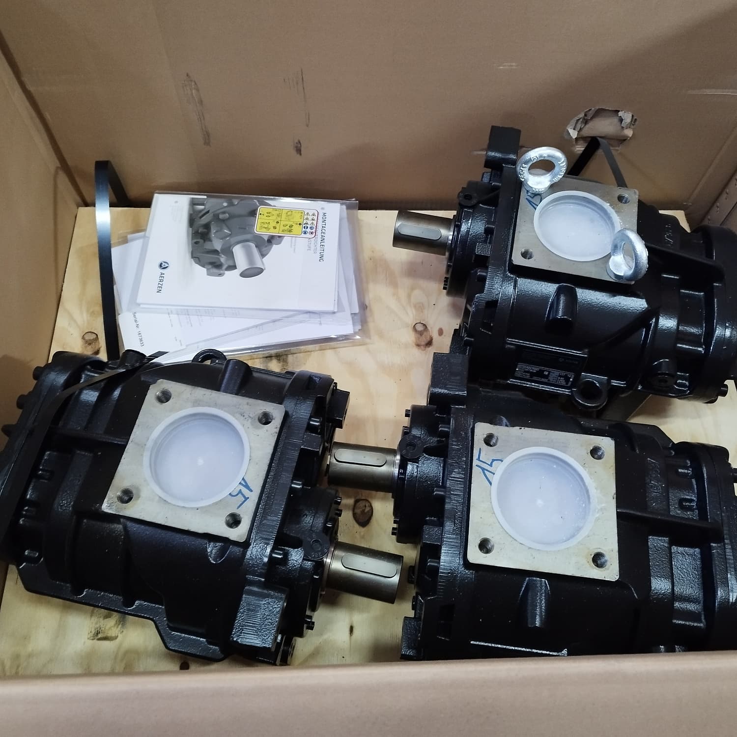 Новые винтовые блоки AERZEN VMX75RD